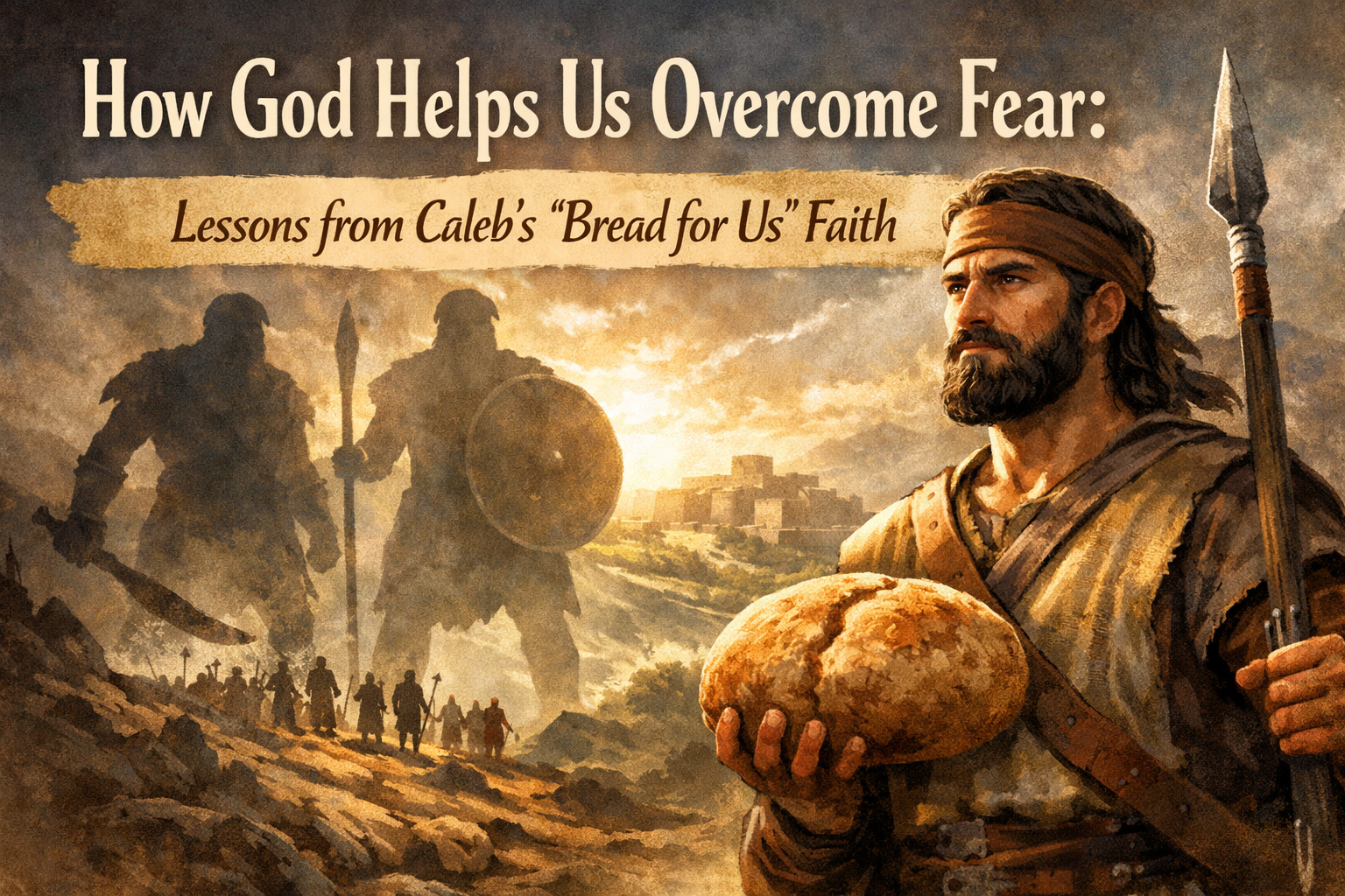 How God Helps Us Overcome Fear: Lessons from Caleb’s ‘Bread for Us’ Faith