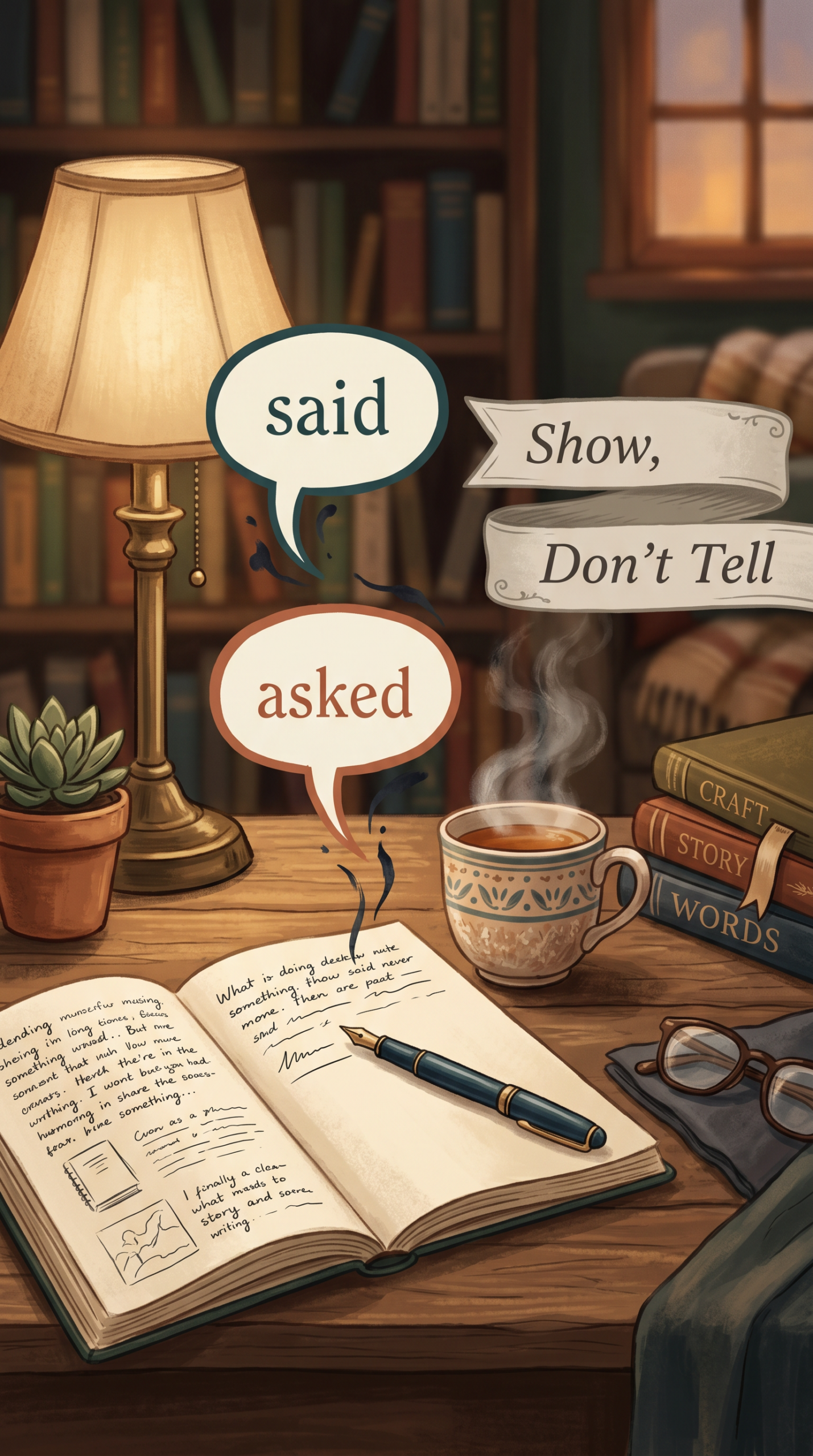 dialogue tags
